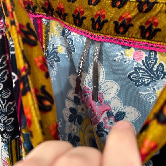 NWT Anthropologie Zadie Velvet Dress - Picture 5 of 7